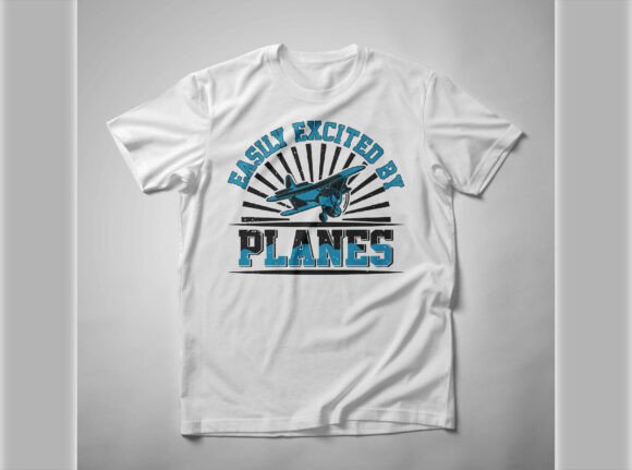 Aviation Emblem Graphics for T-Shirt Designs