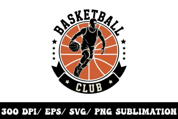 Basketball Club Graphics for T-Shirt Designs