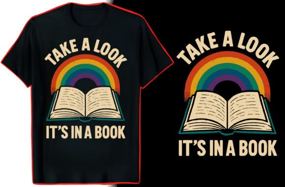 Book Lover Graphics for T-Shirt Designs