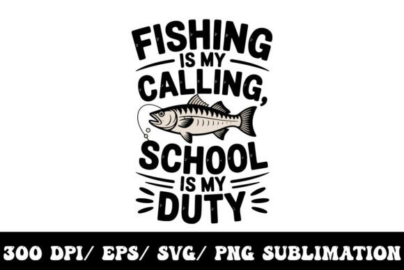 Fishing the Only Therapy Graphic for T-Shirt Designs