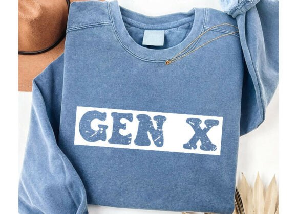 Gen X Shirt, Urban Graphic for T-Shirt Designs