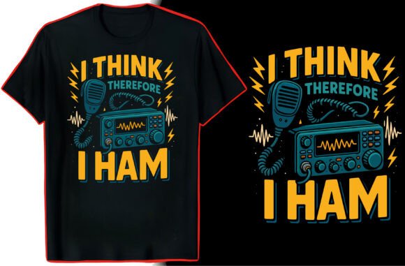 Ham Radio Graphics for Unique T-Shirt Designs