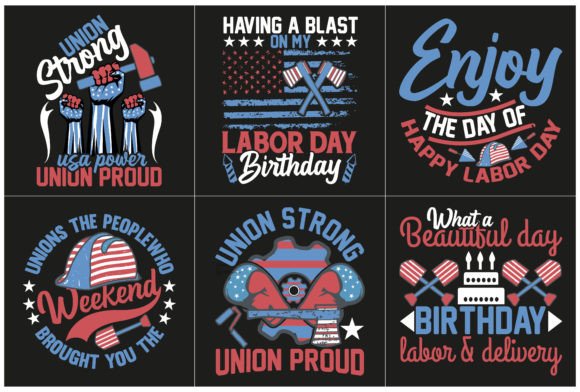 Labor Day Graphics for T-Shirt Designs