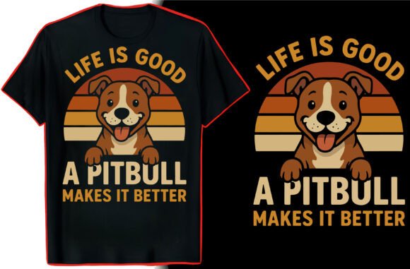 Pitbull Graphics for Bold T-Shirt Designs