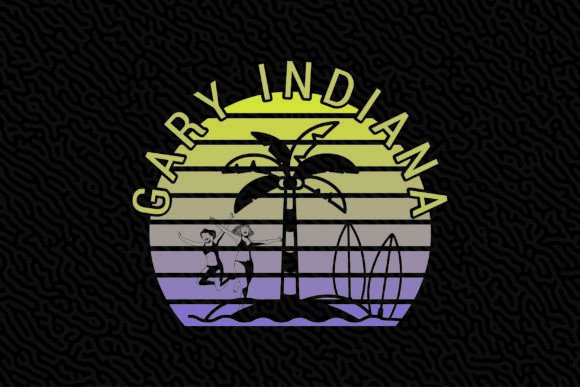 Retro Gary Indiana Graphics for T-Shirt Designs