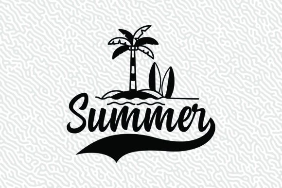 Retro Summer Graphics for T-Shirt Designs