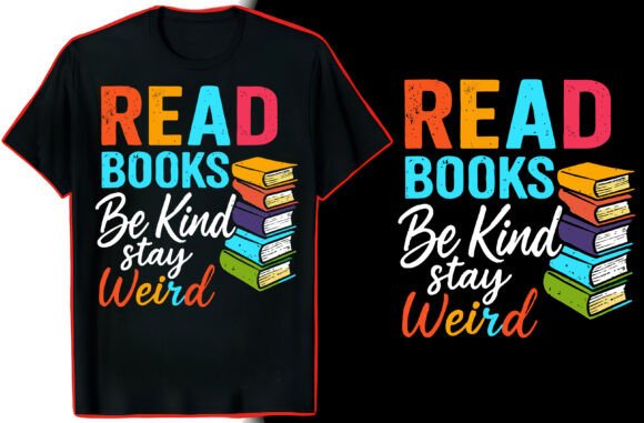 Reviewing Book Lover T-Shirt Graphic Art for Stitching