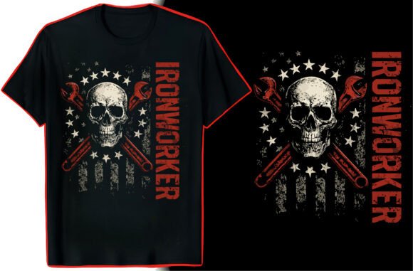 Reviewing Iron Worker T-Shirt Graphic Art for Stitch