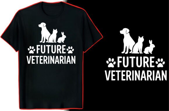 Veterinarian T-Shirt Graphic Art Review
